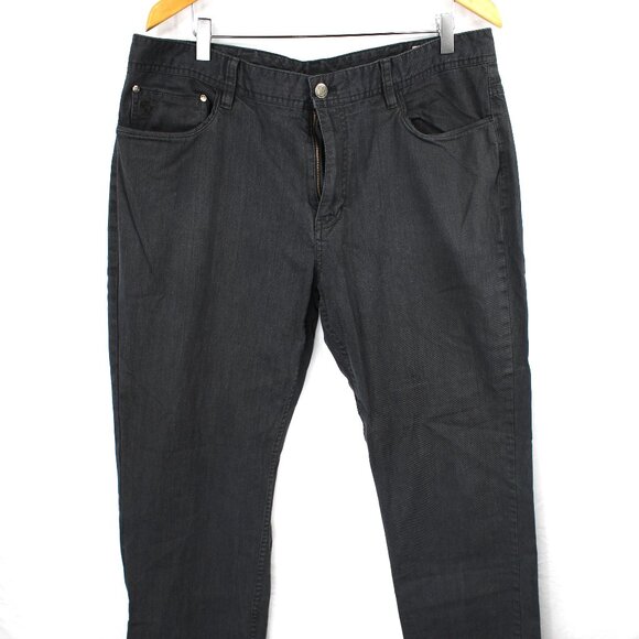 English Laundry Brixton Men's Size 38x30 Charcoal Gray Straight Leg Jeans - Picture 1 of 13